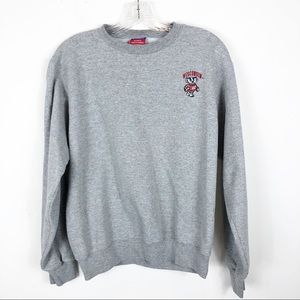 Champion Wisconsin Badgers Crew Neck Sweatshirt
